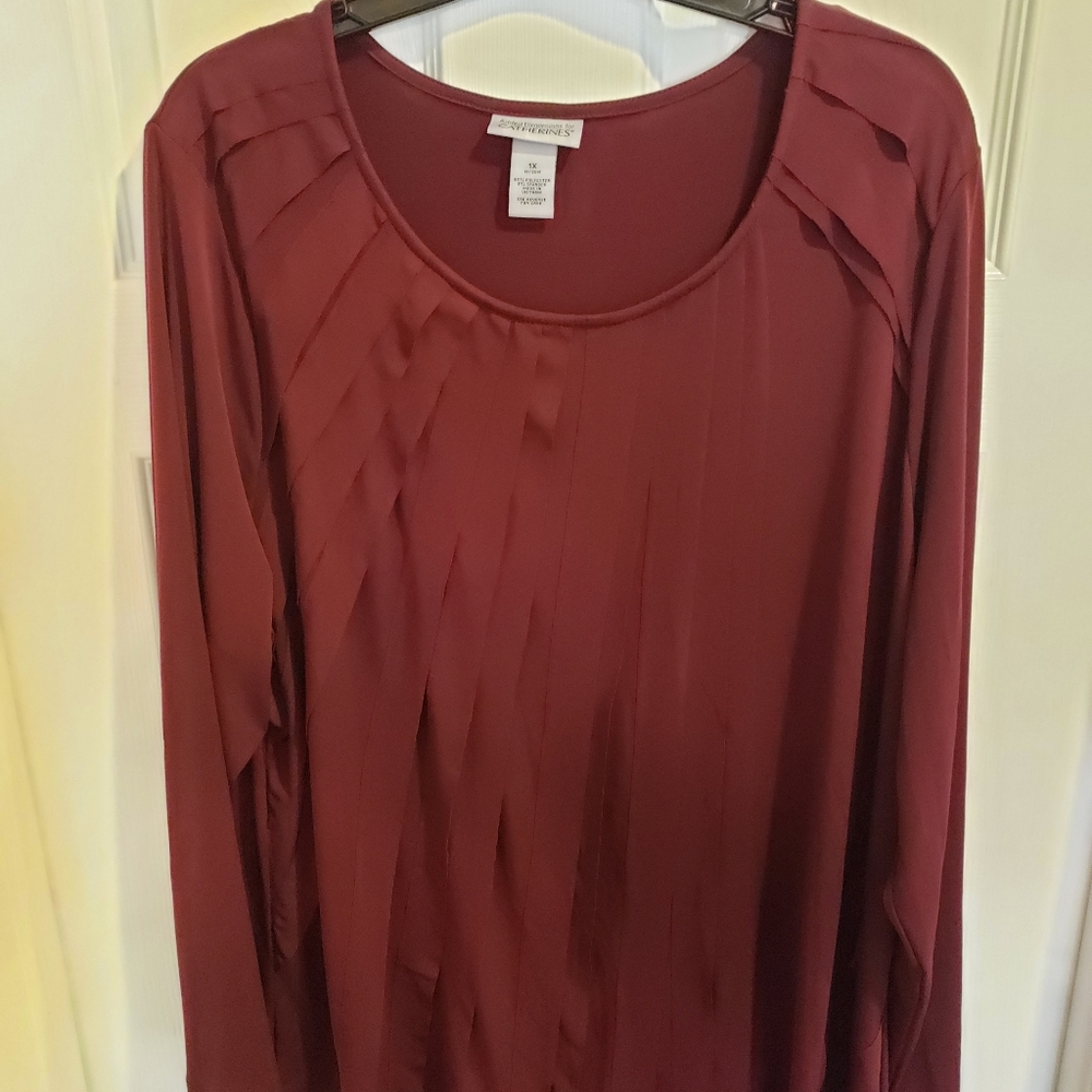 Plus size blouse